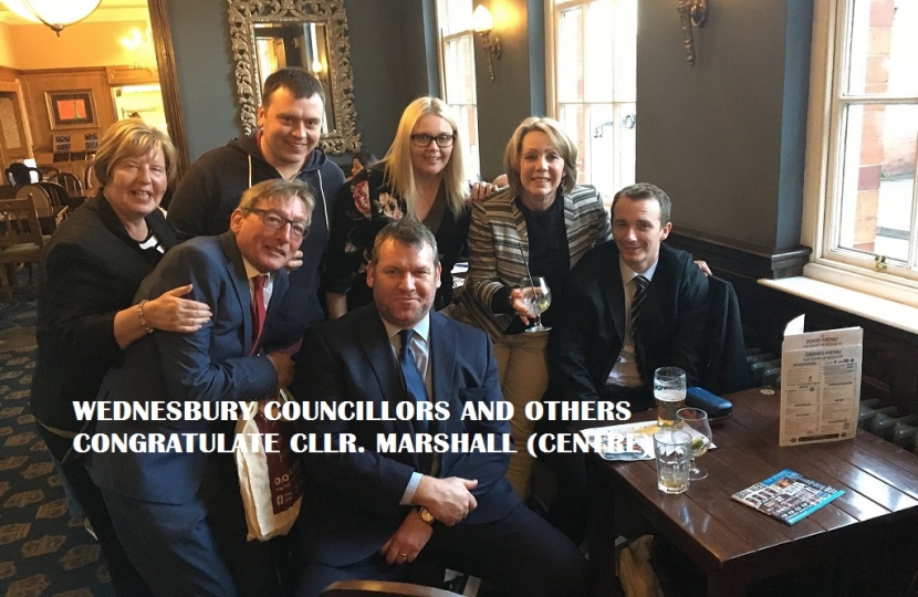 WEDNESBURY COUNCILLORS AND MARSHALL