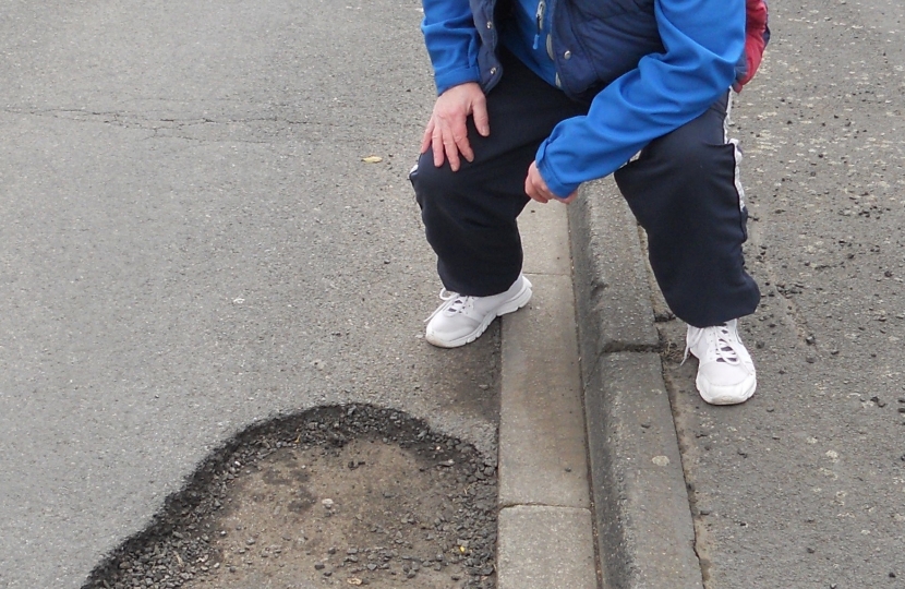 POTHOLES IN PRINCES END