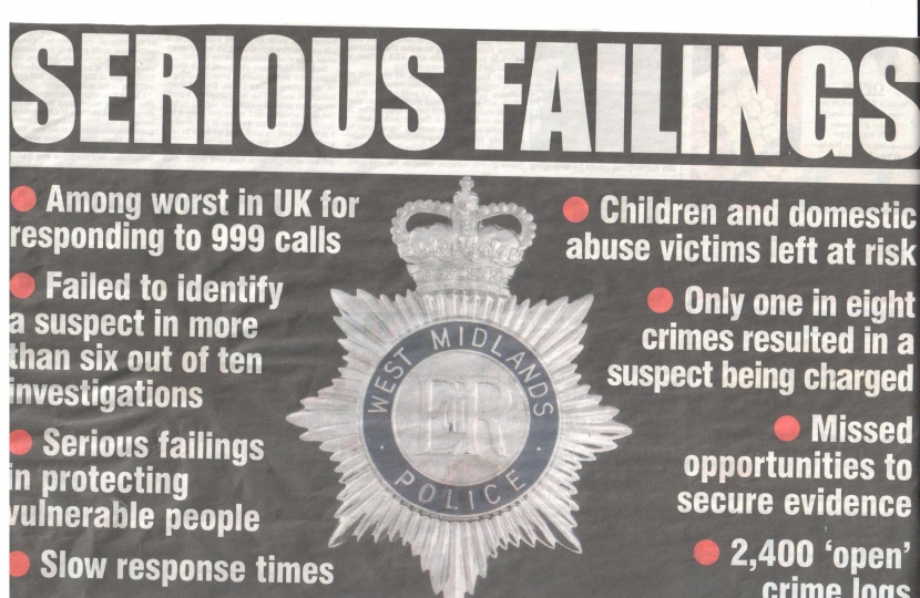 HEADLINE ON POLICE FAILURES