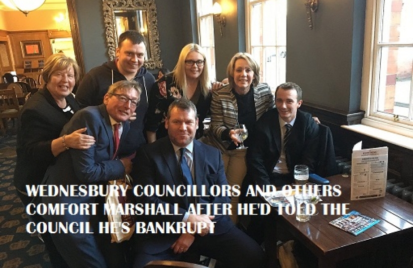 WEDNESBURY COUNCILLORS SUPPORT RICHARD MARSHALL