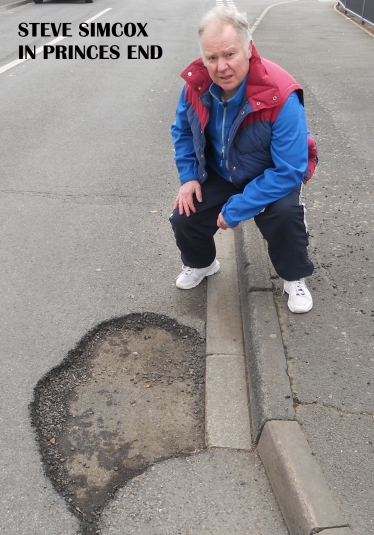 POTHOLES IN PRINCES END